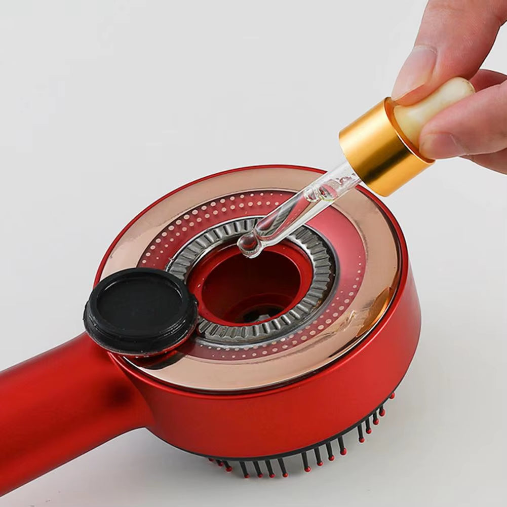 Electric Scalp Massager Hair Oil Applicator IPX7 Waterproof Anti-Hair Loss Device Rechargeable Oil Dispenser for Hair Growth