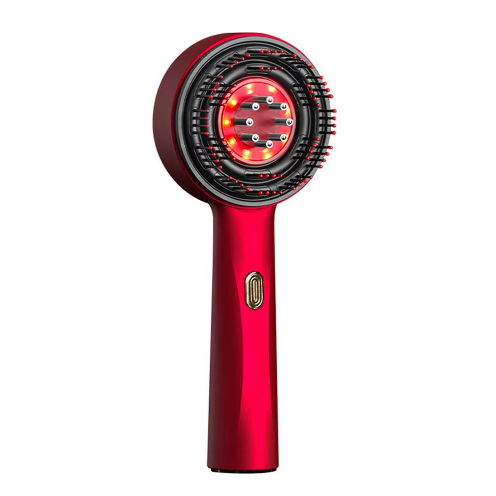 Electric Scalp Massager Hair Oil Applicator IPX7 Waterproof Anti-Hair Loss Device Rechargeable Oil Dispenser for Hair Growth